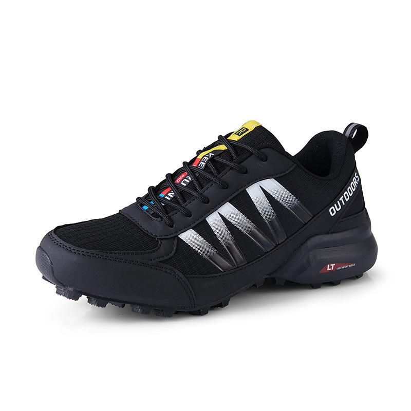 Spring and summer large size outdoor mountaineering running shoes hiking mesh casual shoes fashion trend sports men's shoes couple shoes