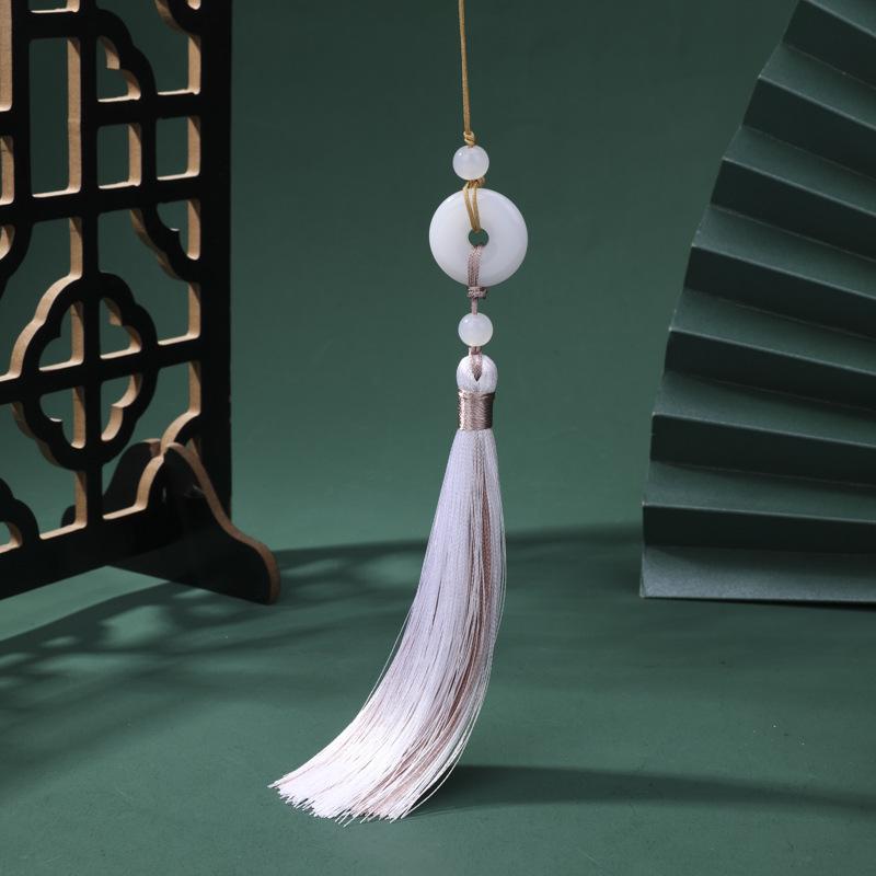 

Двухцветный брелок-подвеска для телефона с кисточкой в старинном стиле