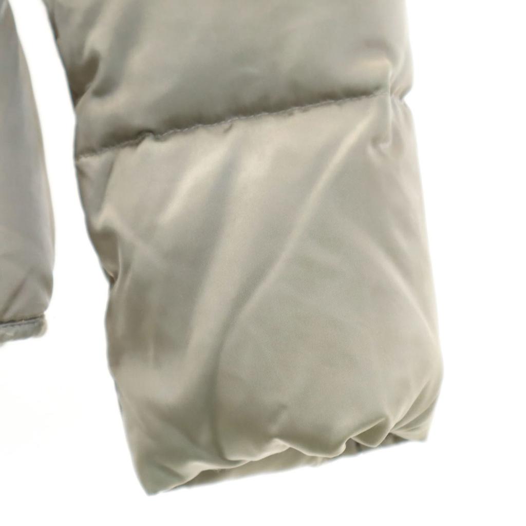 Theory Down Jacket P Green System Women Used