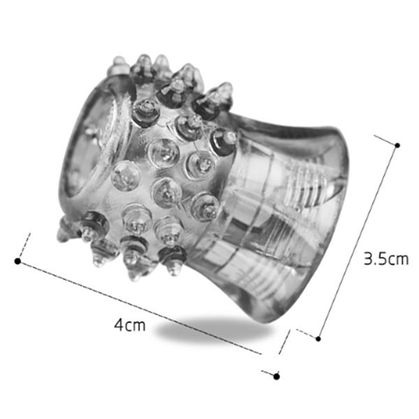 Flexible Erection Prolong Cock Ring Cockring Elastic Sex Toy Scrotum ...