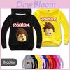Roblox Cartoon Childrens Print Hoodie Sweater Long Sleeve Fashion Tops Pullover