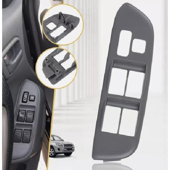 Driver Left Power Window Switch Bezel Trim Gray For 2001 2002- 2005 Toyota Rav4