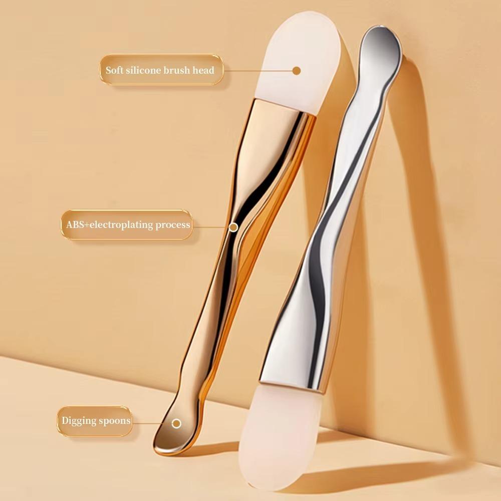 Beauty Tool Silicone Facial Mask Brush Daub Type Mud Film Special Brush Face Cleaning Brush
