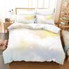 Cloud Sky Duvet Cover Set Pink Blue Cloud Rainbow Pattern King Queen Twin Full Size For Kids Boys Girls Polyester Bedding Set