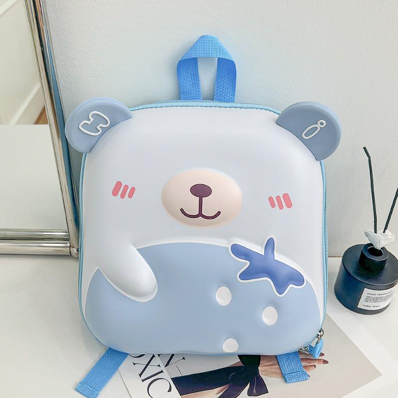 Backpack Little Bear Large Capacity Eva Material Suitable For Children Daily Use