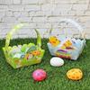 4Pcs Bunny/Chick Easter Paper Baskets Cartoon Bunny Egg Chicken Boxes  Children Crafts
