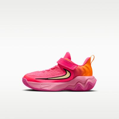 Nike Giannis Immortality 4 Hyper Pink Total Orange (PS) 29.5