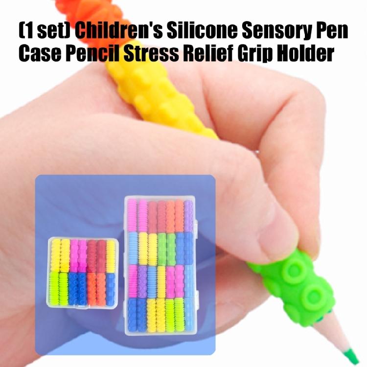 14/28 Stück Ergonomische Schreibhilfe Stiftgriffe Weiche Silikon Stiftgriff Bleistifthalter Griff Für Kinder Kleinkind Schüler Handschrift