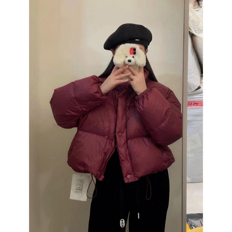 Winter new cotton-padded clothes short thickened loose and thin small women's jackets trendy