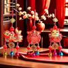 Creative Lucky Character Hanging Ornaments Reusable Spring Festival Pendant  Chinese New Year