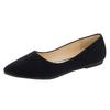 Fashion Wedding Bride Shoe Slip-on Women's Flat Shoes Pointed Toe Elegant Dress Beau Today Chic Point Comfortable Young Ladies Footwear