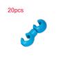 20pcs Bicycle MTB Brake Gear Cable S Style Clips Buckle Hose Guide Bike Cross Line Clip Ring Clasp Cycling Accessories