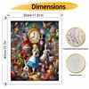 Disney Alice In Wonderland Digital Paint By Numbers Hand Painting Kit. Home Decor Gift. 75 Characters.
