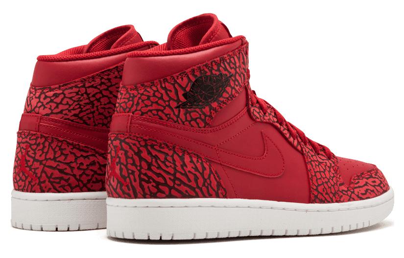 Jordan 1 Retro Red Elephant Print 839115-600