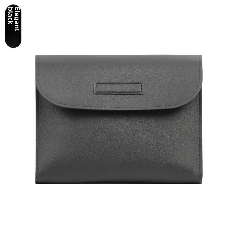 Ultra-Thin PU Leather Sleeve for Non-Magnetic MacBook Laptops