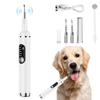 Dispositif de calcul dentaire pour chien Brosse à dents ultrasonique Brosse à dents électrique pour animal de compagnie Détartreur dentaire Outil de nettoyage des dents Plaque Kit de soins dentaires pour chien et chat