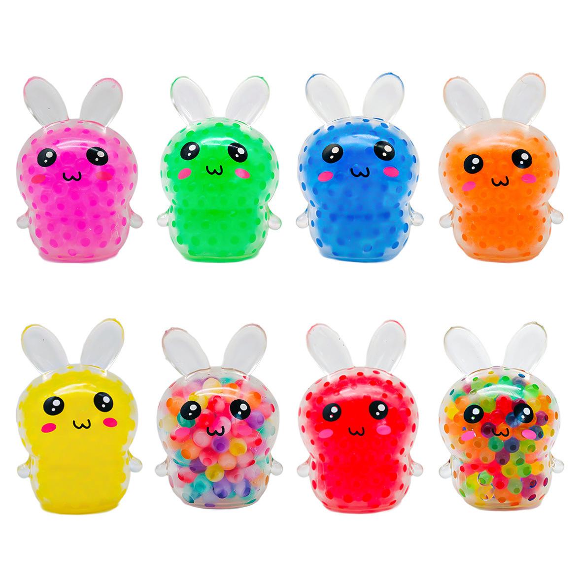 

Basket Easter Stuffers 3Pcs Maltose Bunny Squishy Creative Spring Party Gift Aesthetic Sensory Fidget Office Tool