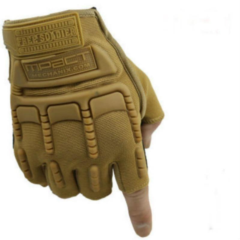 1set Summer Fingerles Tactical Gloves Male and Women Knuckles Guardian Gear Hand Road Travel Biking Bicycle Cycling Gym Glo Practical Use