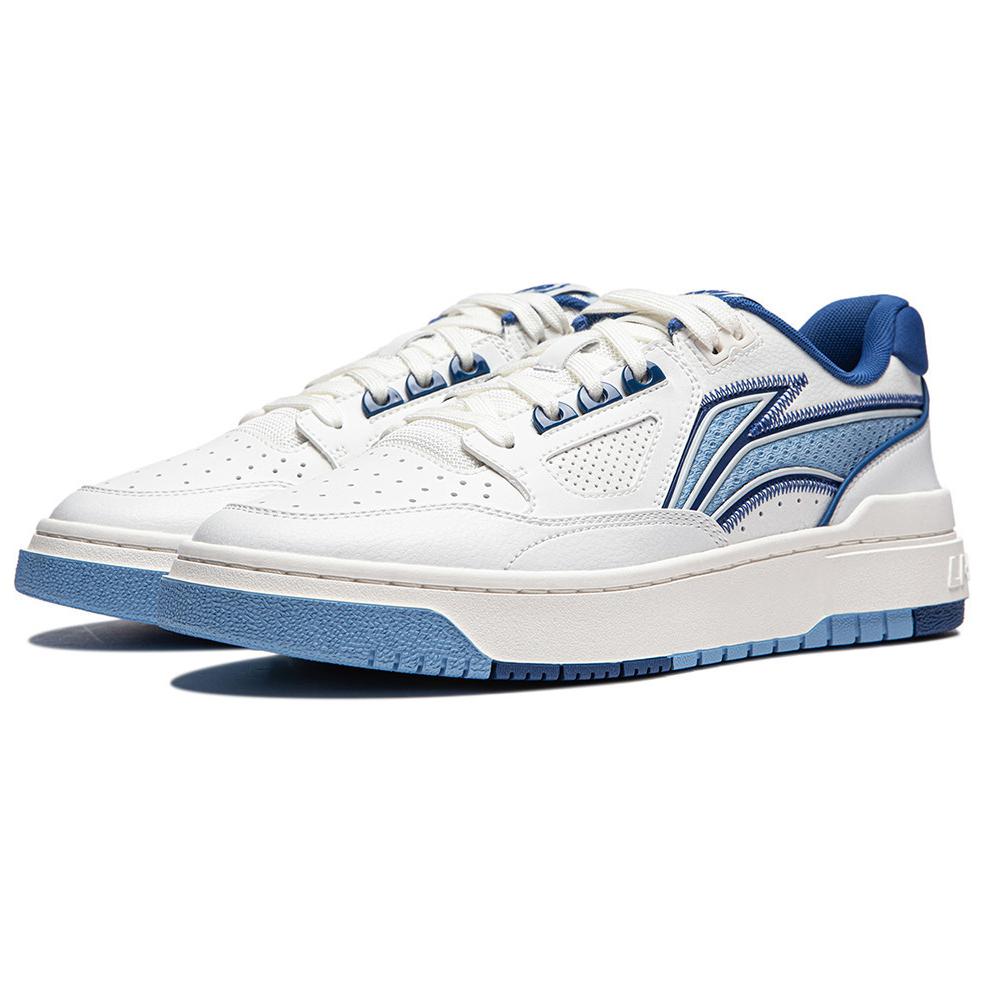 Li Ning Rookie Synthetic Leather Comfortable Versatile Rebound Non-Slip Shock Absorbing Lightweight Breathable Low-Top Sneakers ABCU009-5