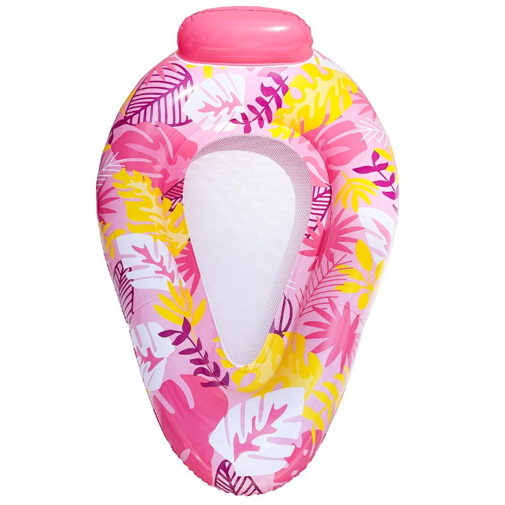 New Style Daisy Stripe Inflatable Pool Float Lounger