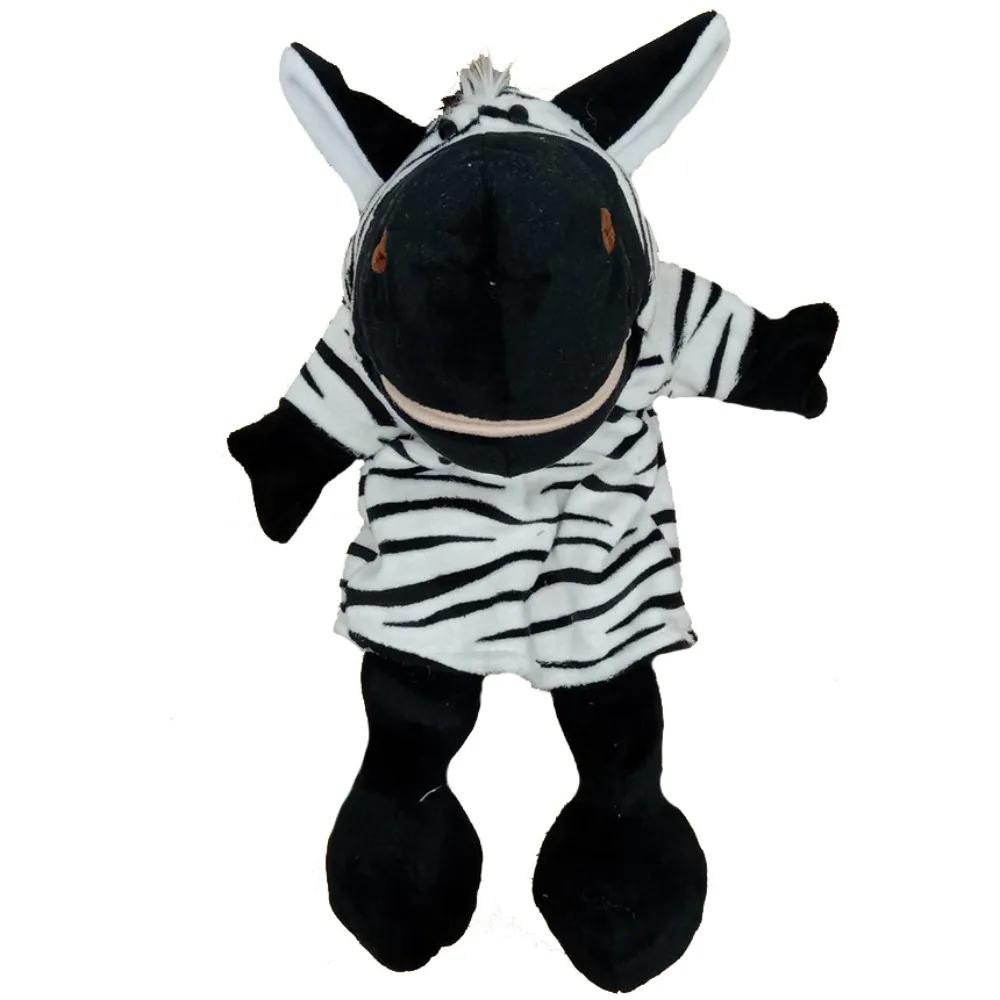 Jungle Animals Animal Hand Puppet Appease Toys Early Education Plush Hand Doll Lion Elephant Pig Stuffed Animals