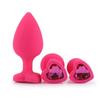 3Size Butt Anal Plug Sex Toys for Women Men Soft Silicone Erotic Massager Stimulator Dildo Vibrator Anal Toys Adult Product