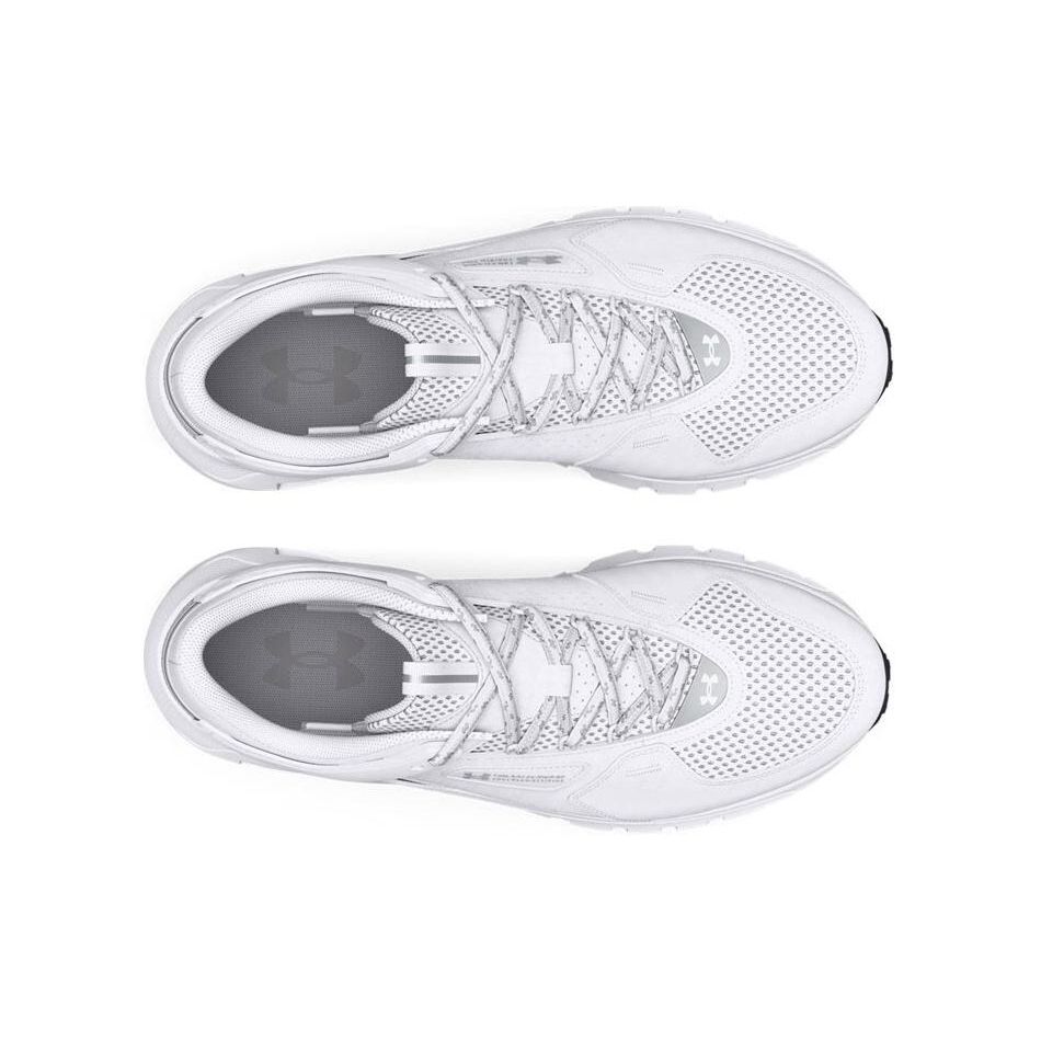 Under Armour Summit Trek White Metallic Silver Men Sneakers 3028345-103