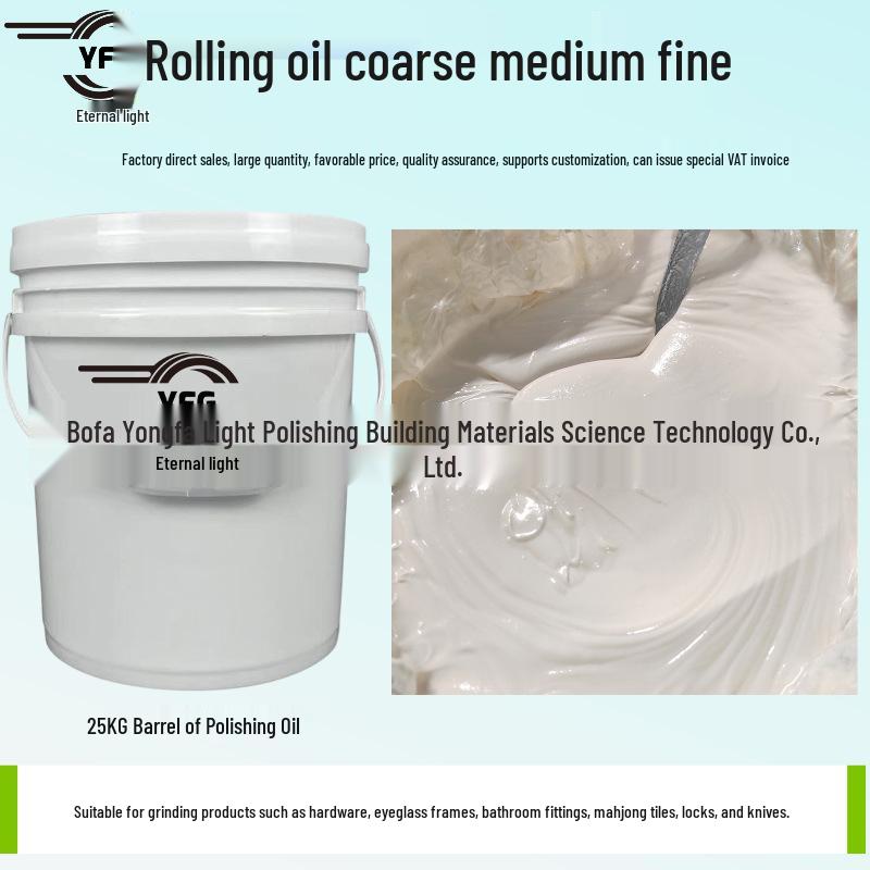 Dry Polishing Oil for Metal and Stainless Steel Mirror Finish with Walnut Shell 