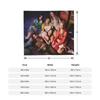 Katseye Kpop Manon Blankets Idol Flannel Throw Blanket Home Couch Decoration Soft Warm Bedspread