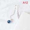 Noctilucent 12 Constellation Bookmark Ball Pendant Metal Book Mark School Supply