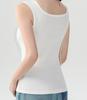 Cotton Camisole For Women, Thin Outer Wear, Inner Wear To Cover Side Breasts, Threaded Slim Fit Bottoming Sleeveless Top