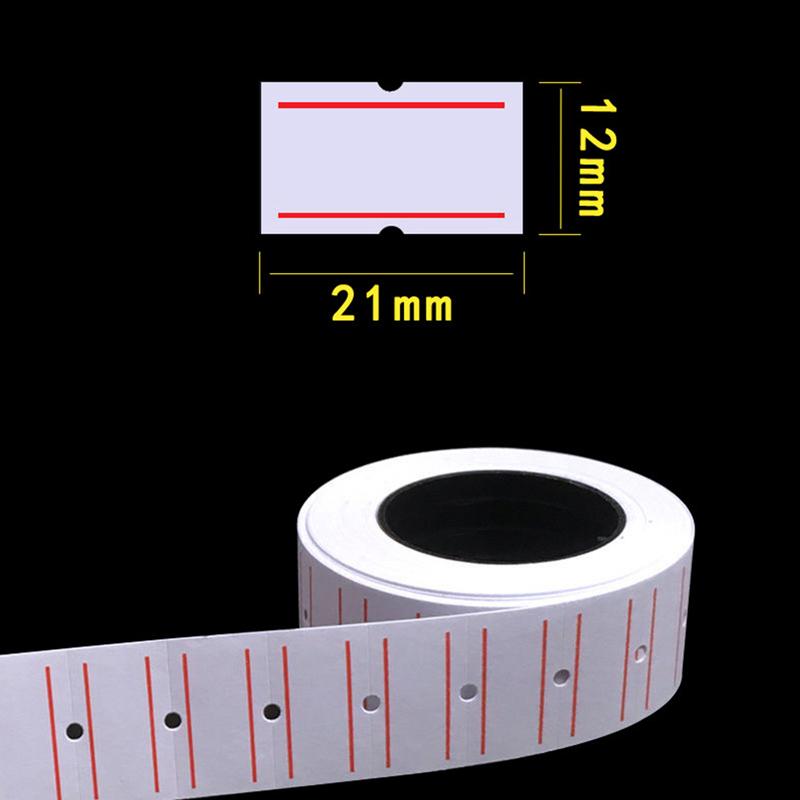 1 Roll(500 Labels) White Self Adhesive Price Label Tag Sticker Office Supplies