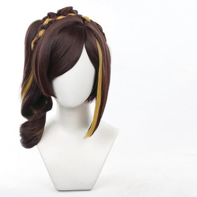 Genshin Impact Chiori Eileen Wig, Heat-Resistant, Perfect for Halloween, Christmas, and School Festivals [Includes Net]