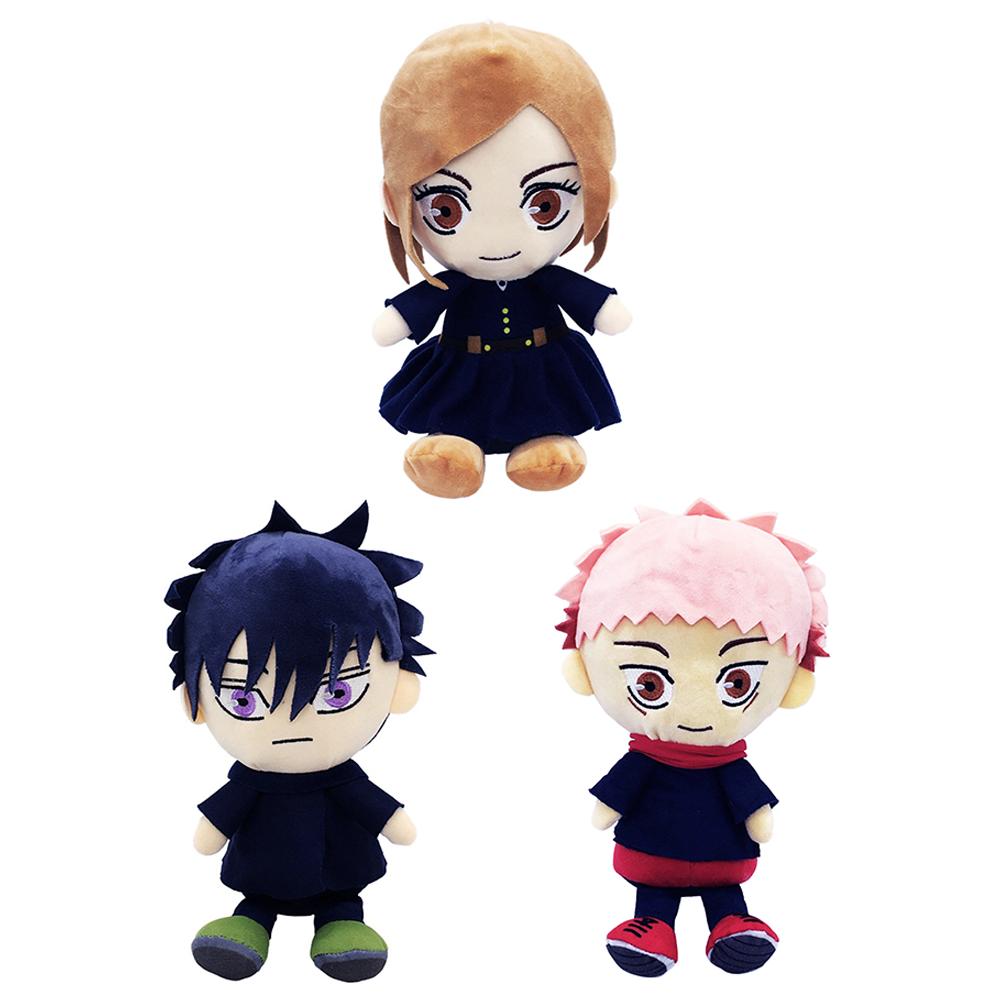 20cm Anime JJK Figures Gojo and Geto Suguru Plush Doll Itadori Yuji Inumaki Toge plushies cute Pillow Toy Home Sofa decor Gift