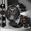 LIGE New Men Smart Watch LED Flashlight BT Call Waterproof Heart Rate Sleep Health Monitoring Fitness Watch