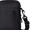 Warrior Stylish Casual Portable Nylon Crossbody Bag Unisex Bags Black H35B03U5106201