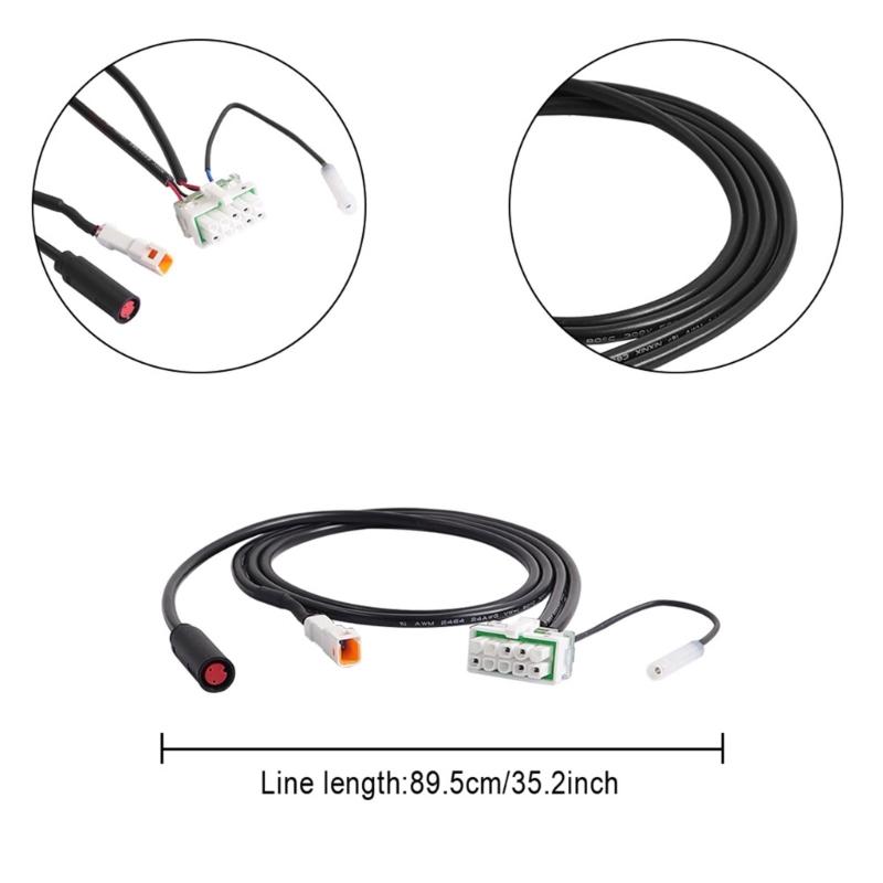 Electric Scooter Controller Main Control Cable Quick Setup Circuit Board LED Tail Light Cable for Electric Scooter