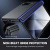 For Google Pixel 10 Pro Fold with Magnetic Power [Hidden Kickstand][Screen Protector][Hinge Protection] Slim Shockproof Protective Phone Case-Black