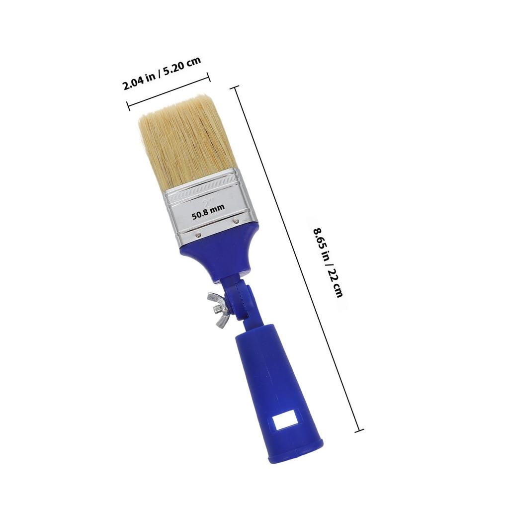 Adjustable Paddle Paint Brush Flat 2 Inch No Dead Angle Painting for Walls Furniture Oil Acrylic Stain Art Painting Brushes