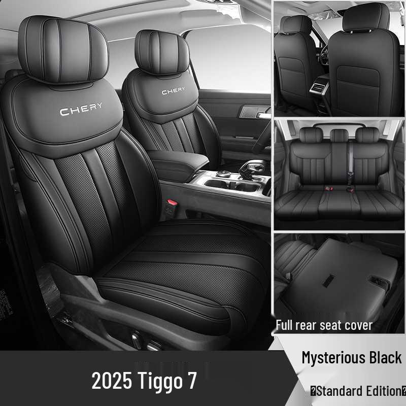 2025-2026 Chery Tiggo 7 7-Seater Full Coverage Car Seat Cover Mat - Four Seasons Usage