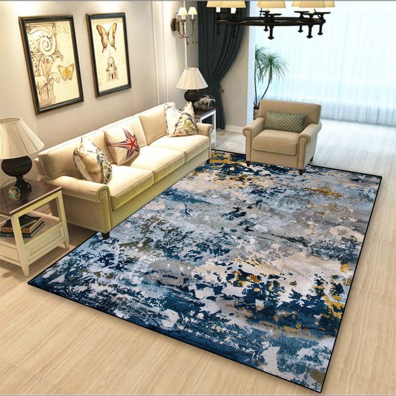 Nordic Splash Ink Abstract Living Room Carpet Decoration Home Sofa Non-slip Large Rugs Lounge Coffee Tables Chairs Mat Washable