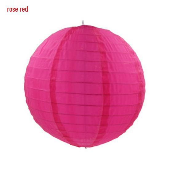 Wetterfeste bunte Seidenstofflaterne für Außendekoration