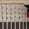 18-teiliges Mini-Twistbohrer-Set Schnellarbeitsstahl-Bohrer Kleine Bohrer für Pinzette und Rotationswerkzeug