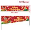 Christmas Outdoor Banner Merry Christmas Decorations For Home 2025 Navidad Kerst Xmas Decor Noel Kerst Happy New Year Gift 2025