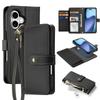 Wallet Case for iPhone 17 - Leather/PU, Black