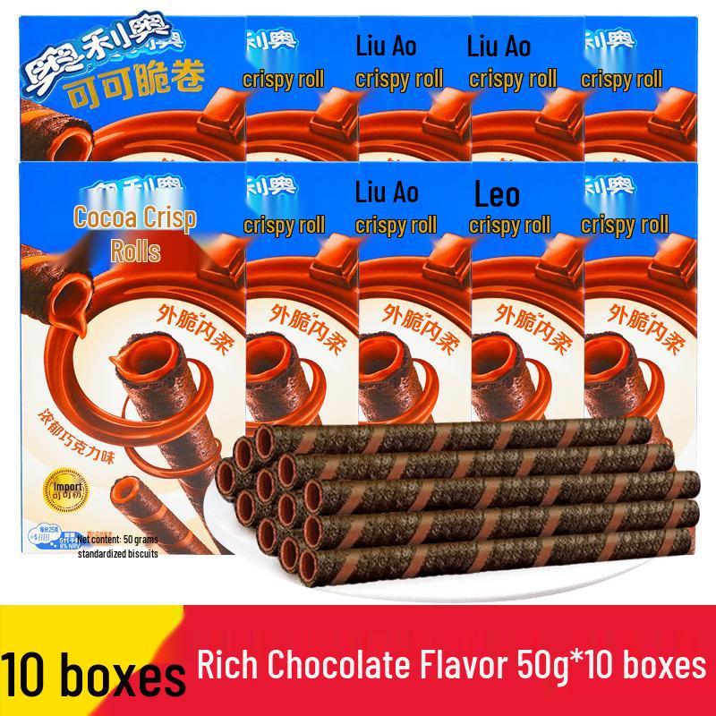 Oreo Cocoa Crispy Rolls