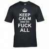 Funny Adult Joke Keep Calm And Do Fk All Tshirt
