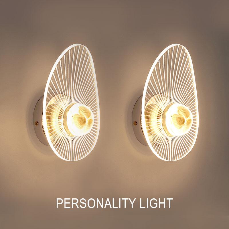 

Настенный светильник с изображением птиц, светодиодный светильник для коридора, вращающийся акриловый настенный светильник, ночные светильники для гостиной, спальни, прикроватная лестница