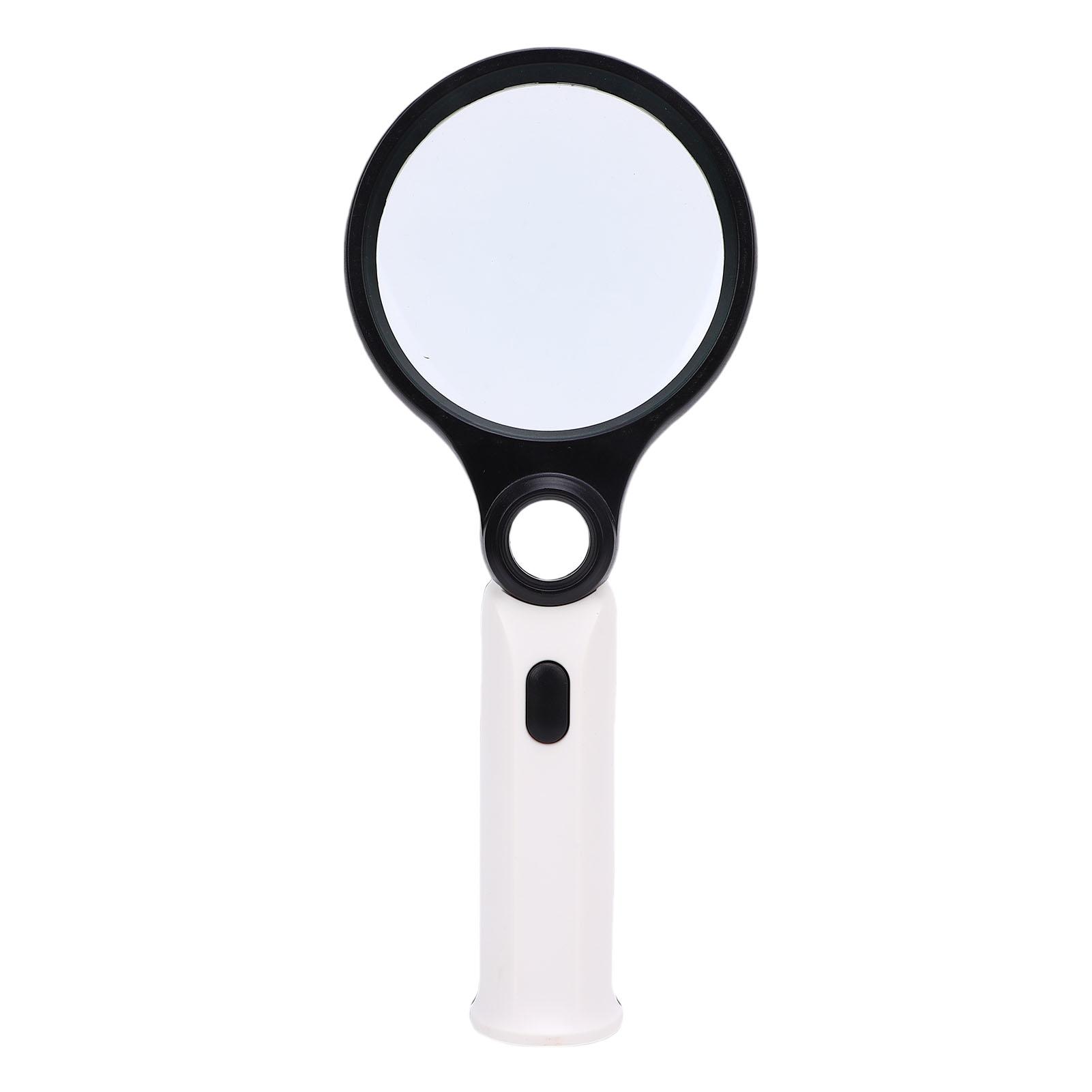 

Лупа з підсвічуванням 10X 20X Світлодіодна лупа з підсвічуванням для читання книги, газети, інспекції