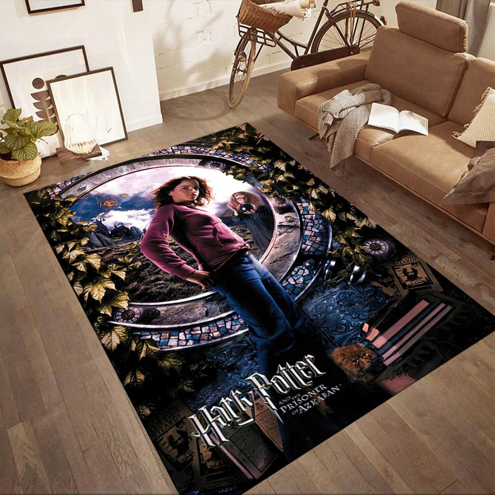 Harry Potter Adventure Square rugs are a great choice for living rooms, bedrooms, home décor, and as gifts.